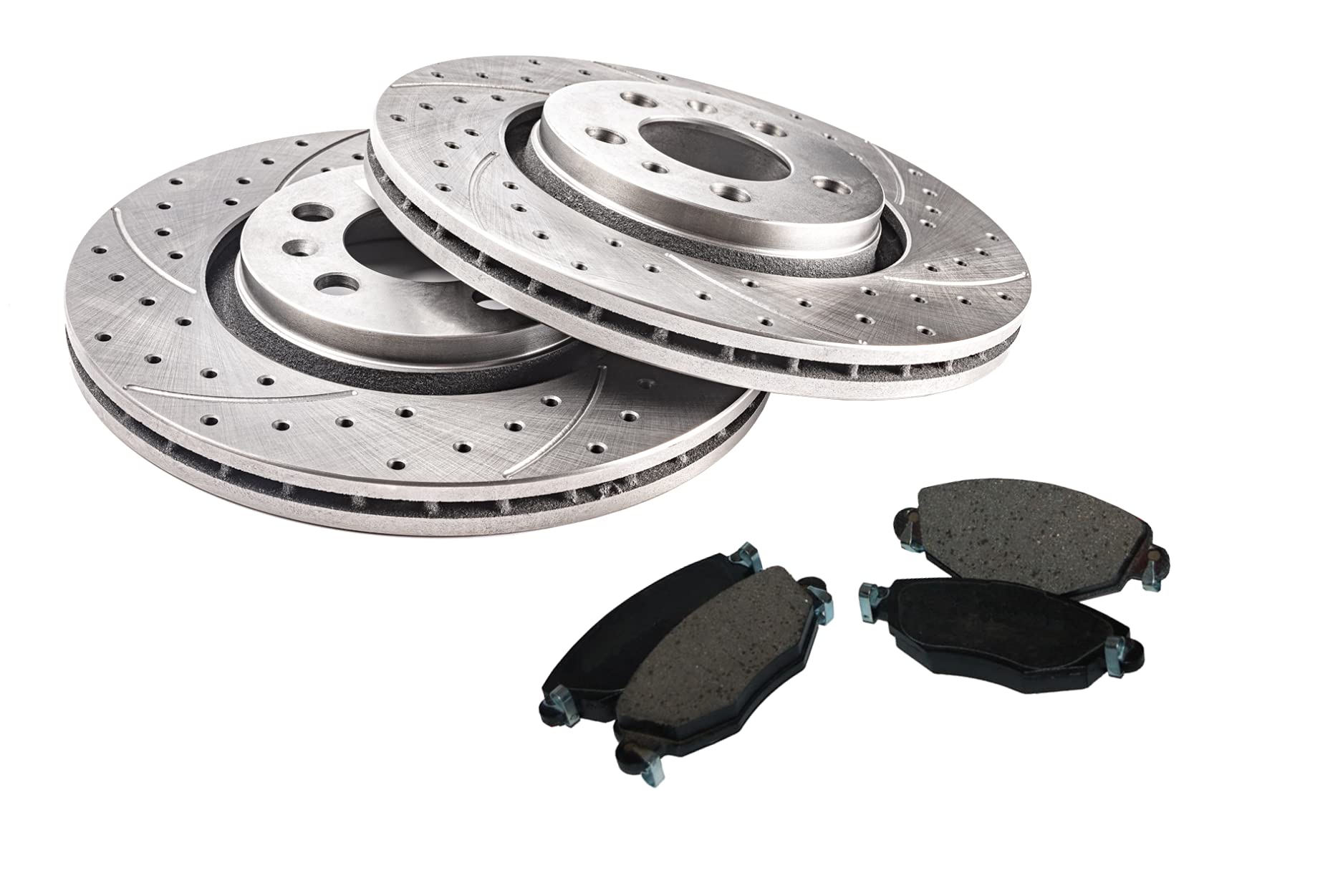 Brake disc and pads